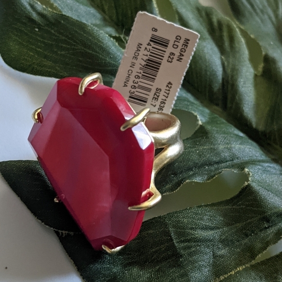 Kendra Scott Size 7 Megan Bold Chunky Ring - Picture 1 of 7
